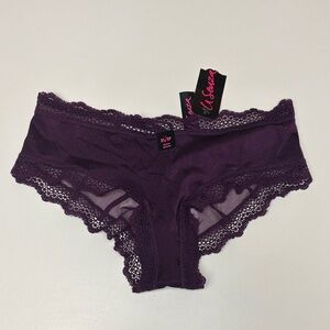 NWT La Senza Strappy Brazilian Panties Size XS Purple